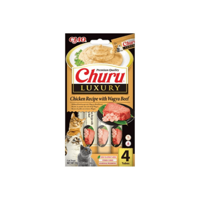 Churu Luxury Recompensa Cremoasa Reteta cu Ton si Vita Wagyu