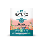 Caserola Naturo Adult Grain Free cu Carne de Somon, Cartofi si Legume