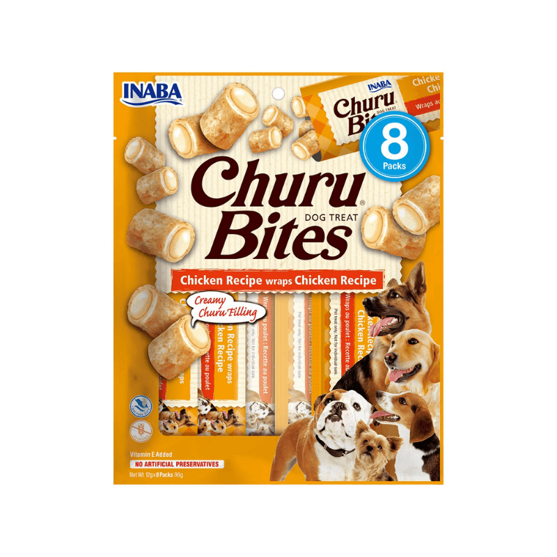 Churu Bites Recompense pentru Caini cu Pui