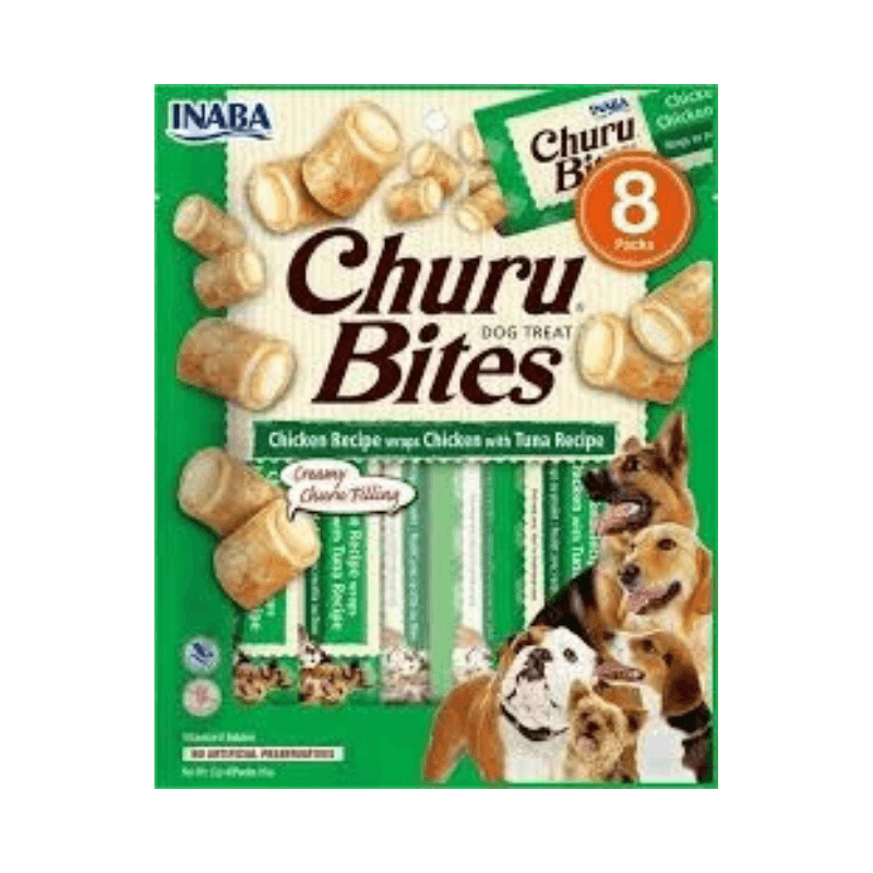 Churu Bites Recompense pentru caini cu Pui si Ton