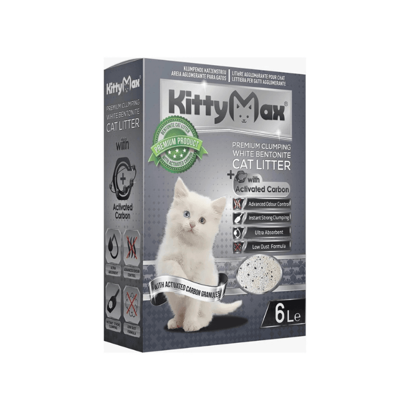 Asternut Igienic Premium KittyMax Active Carbon pentru Pisici