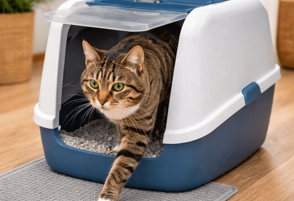 De ce urinează pisica în afara litierei_ Cauze medicale, afecțiuni urinare și când trebuie să mergeți urgent la veterinar