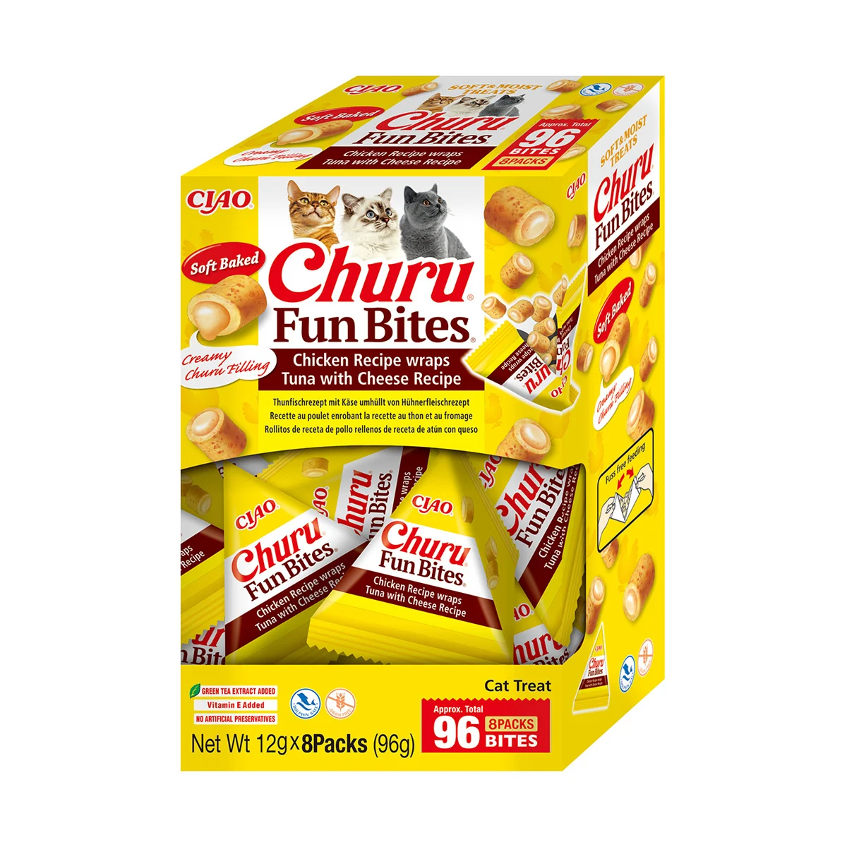 Churu Cat Fun Bites Reteta cu Pui