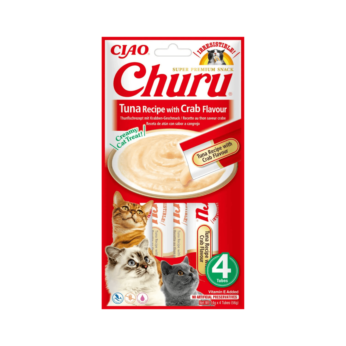 Churu Recompensa Cremoasa Reteta Ton cu aroma de crab