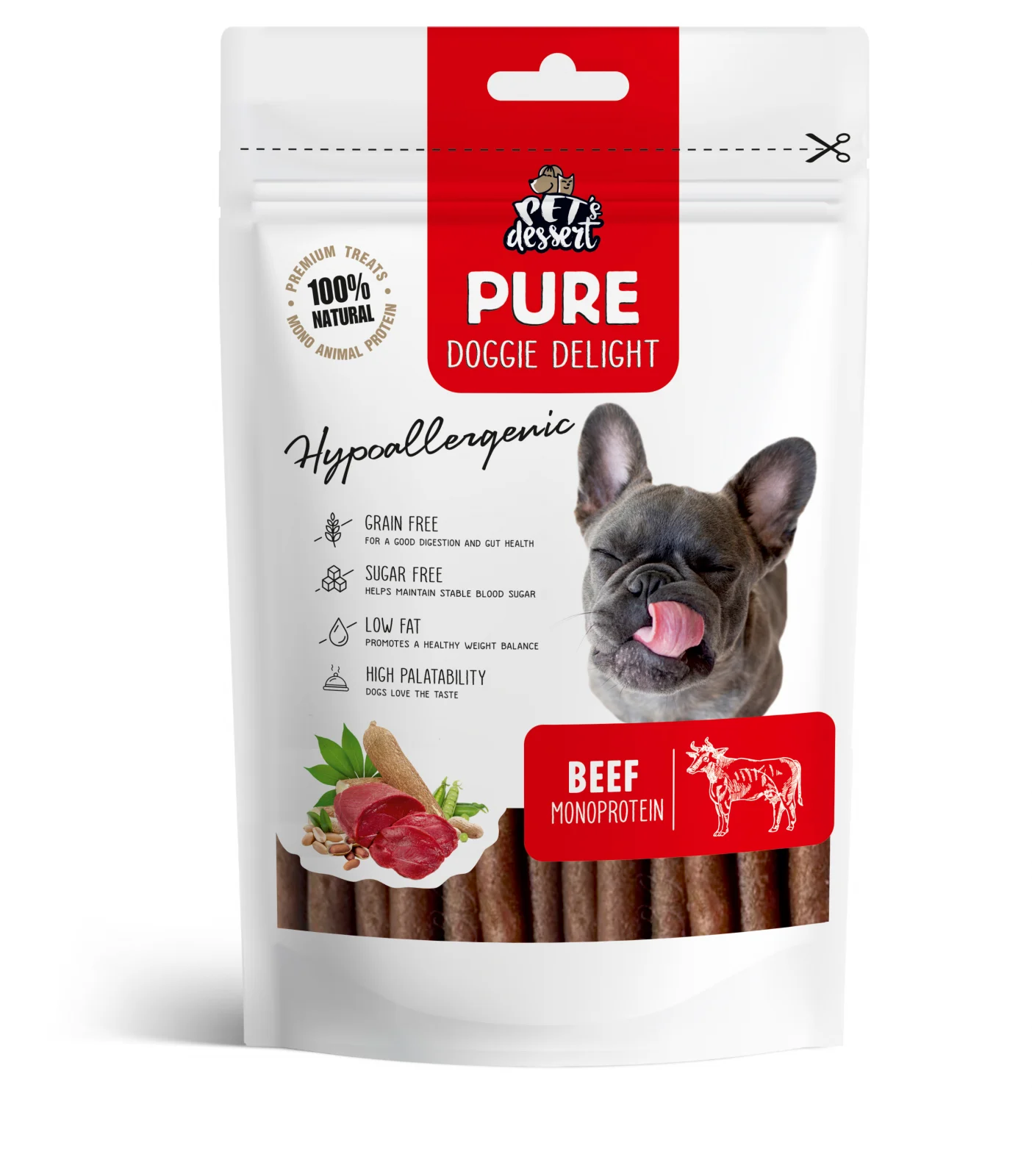 Pet's Dessert Beef Monoprotein Hypoallergenic