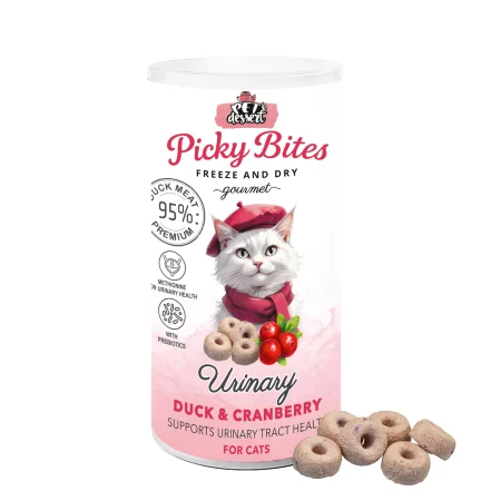 Pet’s Dessert Recompense Picky Bites Urinary cu Rata si Merisoare
