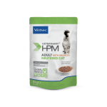 HPM Cat Adult Neutered Salmon chunks in gravy Virbac