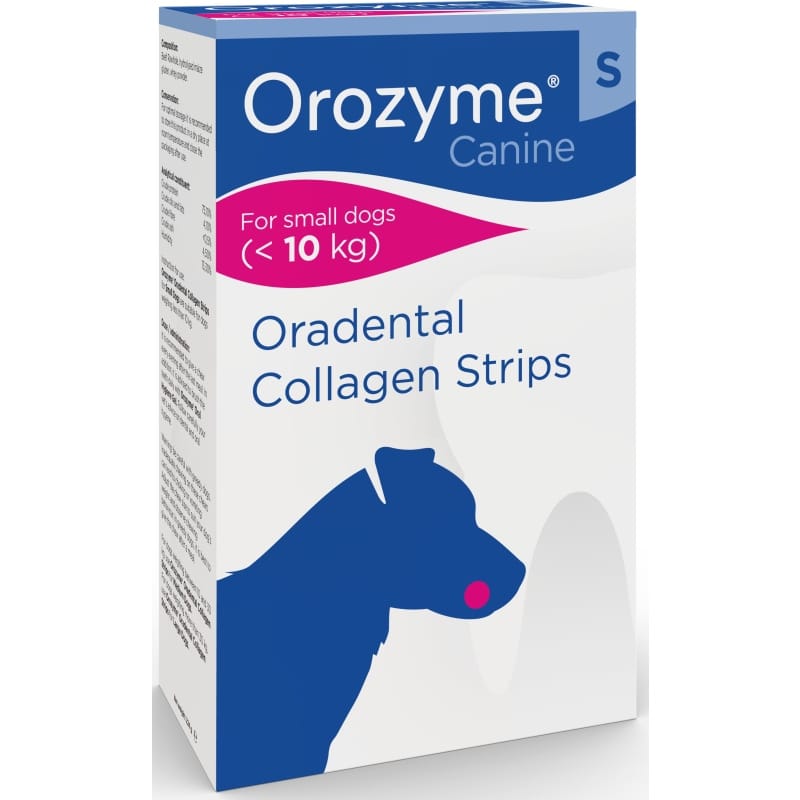 Benzi masticabile de colagen pentru igiena orala Orozyme S