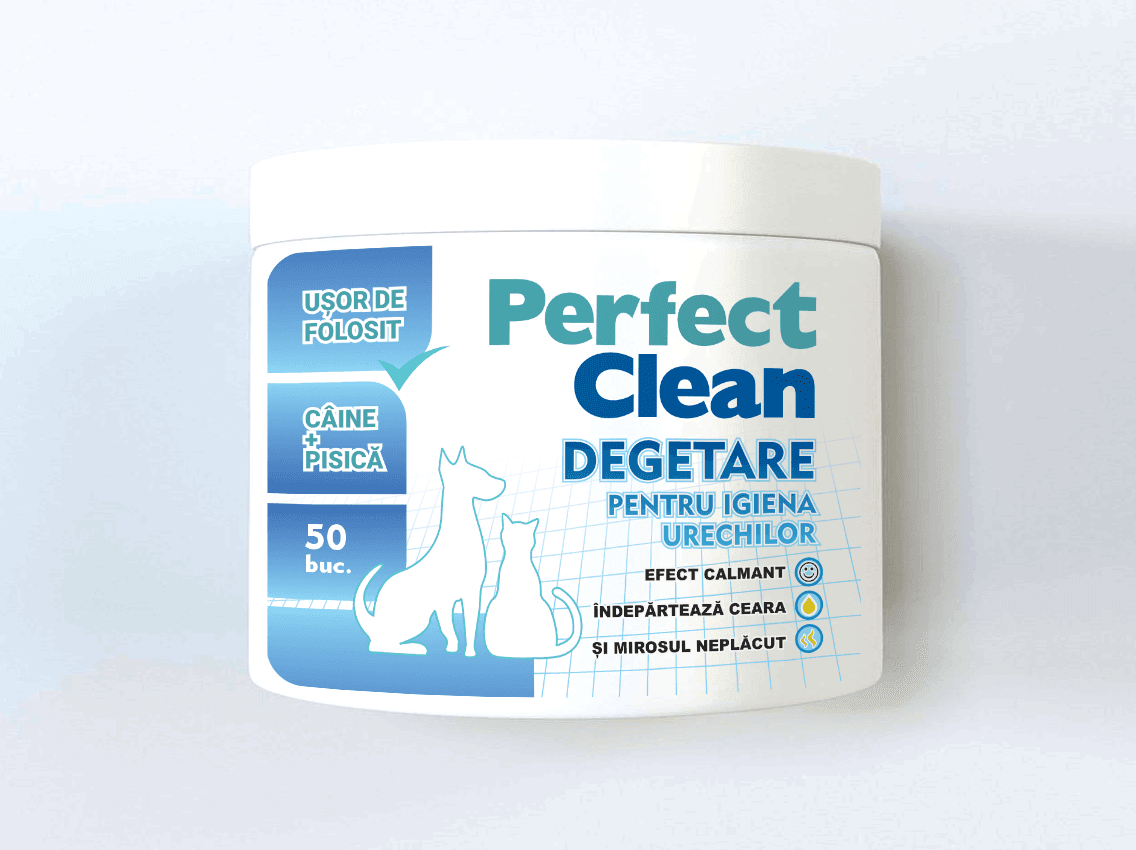 Perfect Clean - igiena urechii Degetare pentru igiena urechilor
