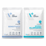 Dieta veterinară umedă Vet Expert Sensitivity sau Hypoallergenic
