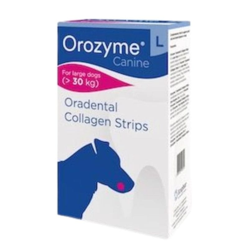 Benzi masticabile de colagen pentru igiena orala Orozyme L