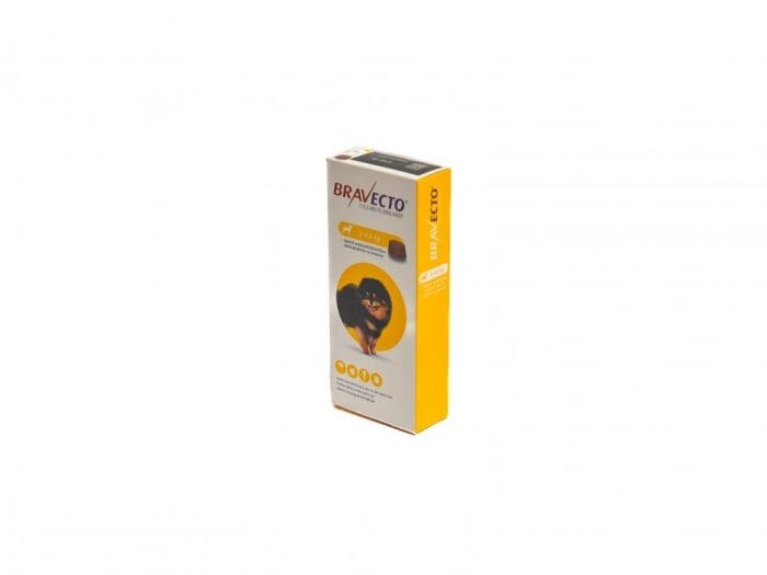 Bravecto 112.5mg 1x1tab (2-4,5kg) - imagine 2