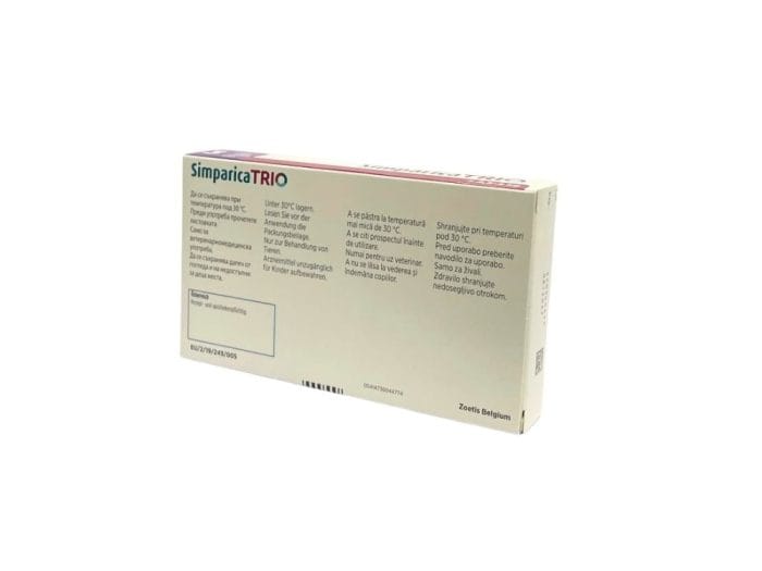 Simparica Trio 6mg (2.5-5kg) - imagine 3