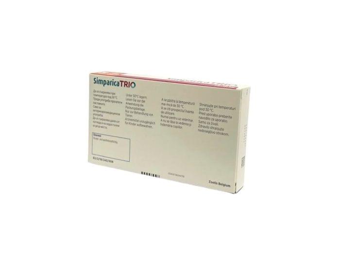 Simparica Trio 12mg (5-10kg) - imagine 2