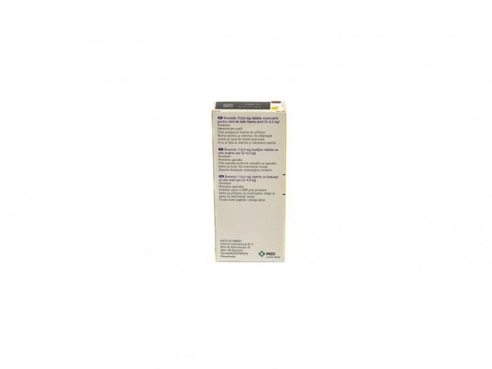 Bravecto 112.5mg 1x1tab (2-4,5kg) - imagine 3