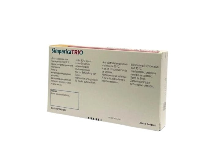Simparica Trio 3mg (1.25-2.5kg) - imagine 2