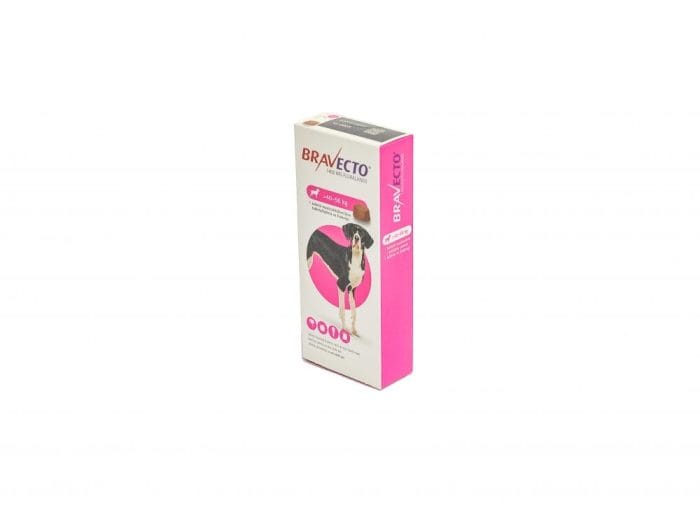 Bravecto 1400mg 1x1tab (40-56kg) - imagine 2