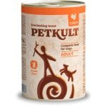 Hrana umeda pentru caini Petkult Adult cu curcan