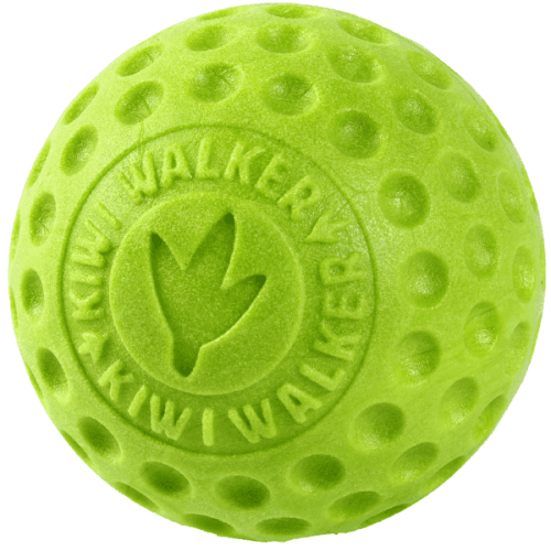 Jucarie pentru caini Minge Kiwi Walker Minge TPR Maxi Green 9cm
