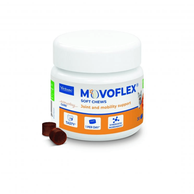 Movoflex Soft Chews S (sub 15kg) 30 comprimate masticabile moi