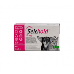 Solutie spot-on câini și pisici, Selehold 15mg
