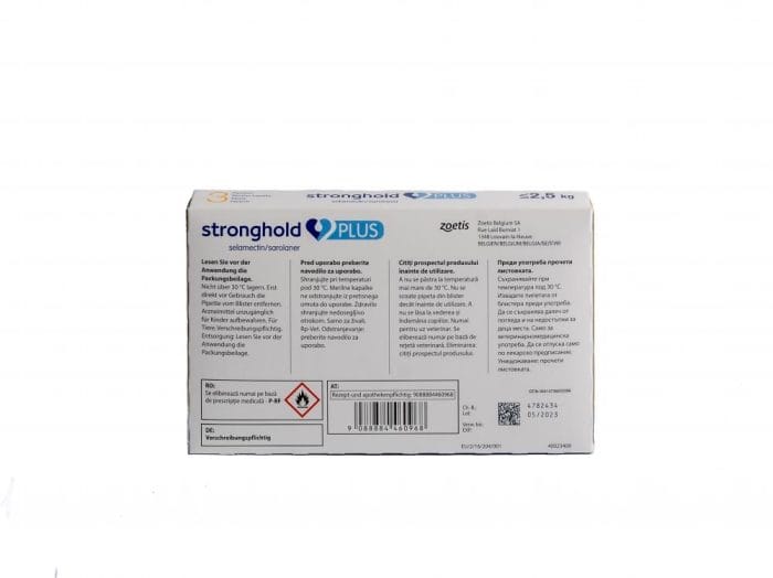 Solutie spot-on pisici Stronghold Plus 15mg - imagine 2