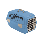 Cușcă Transport STEFANPLAST Gulliver Nr. 1 cu ușă de plastic, Nordic Sky, 48x32x31 cm