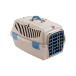 Cușcă Transport STEFANPLAST Gulliver Nr. 1 cu ușă de plastic, White Travertine, 48x32x31 cm