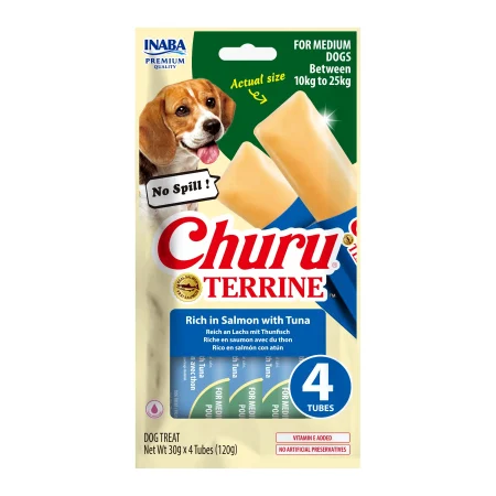 churu-terrine-medium-dog-recompense-cu-somon-si-ton-30-gr-x-4-buc-723958 Churu Terrine Medium Dog Recompense cu Somon si Ton 30grx4buc