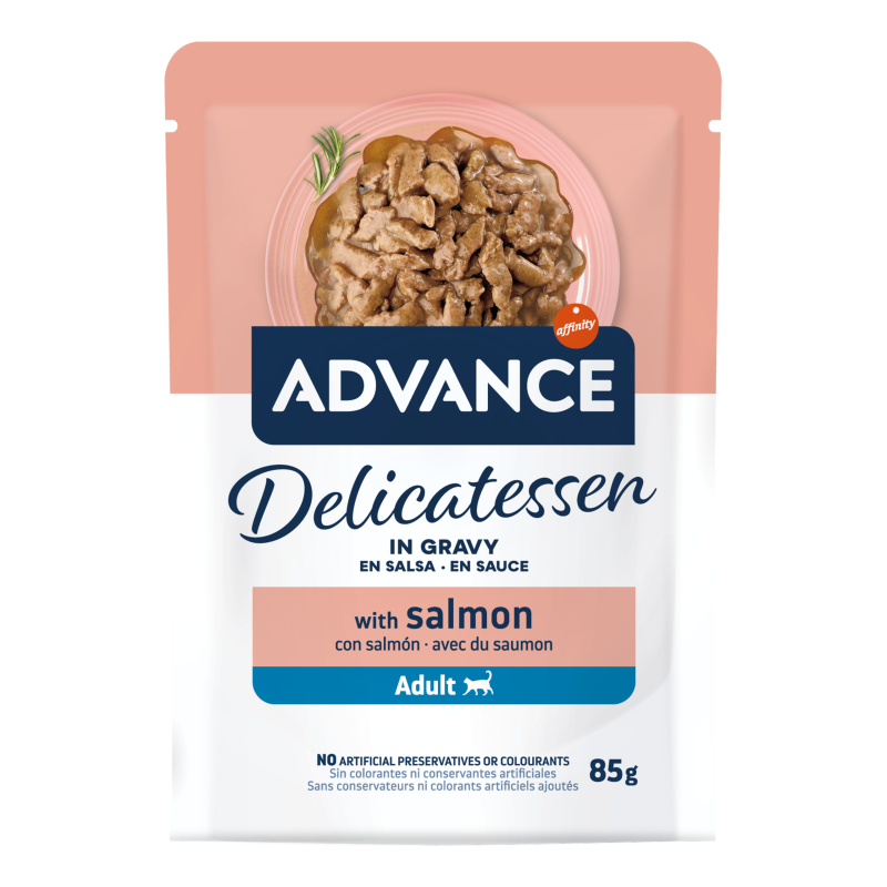 Advance Hrană Umedă Pisică Delicatessen Somon 85G