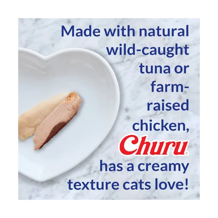 Churu Kitten Varieties Recompense Cremoase cu Pui si Ton 20 Buc - imagine 3