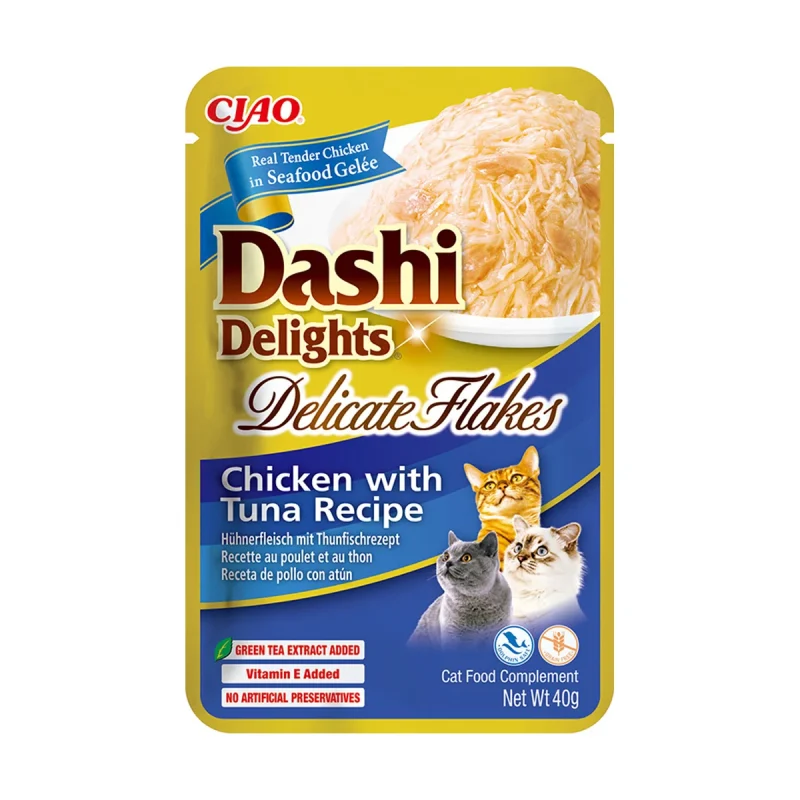 Ciao Dashi Delights Delicate Flakes Reteta cu Pui si Ton