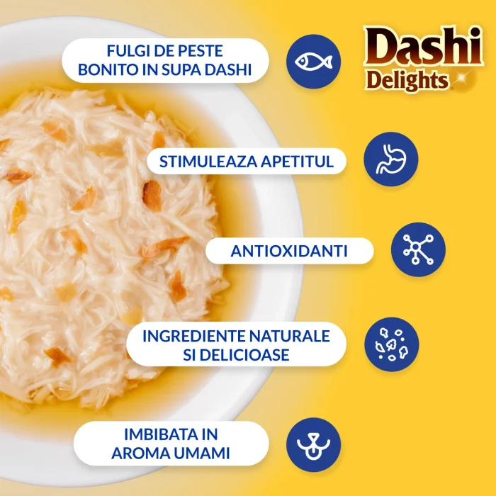 Ciao Dashi pentru pisici cu Pui si Bonito - imagine 2