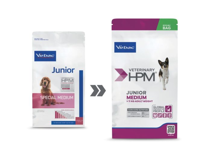 HPM Junior dog special medium Virbac 3kg