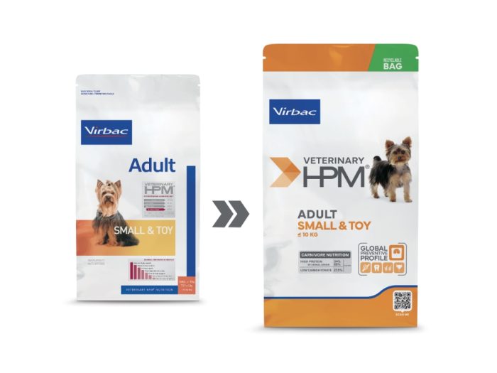 HPM Adult dog small & toy Virbac 3kg