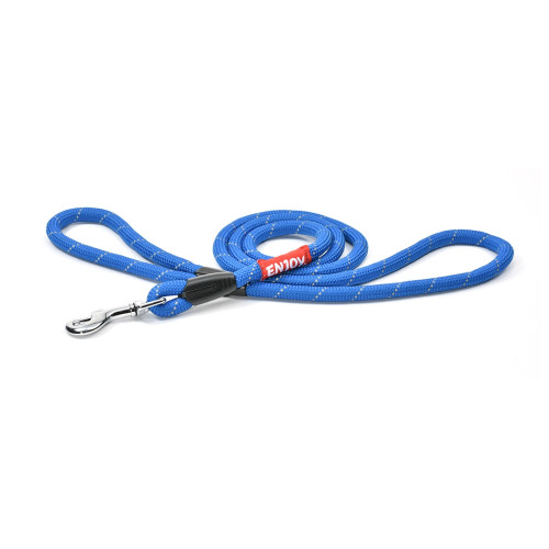 131626_1-500x500 Lesa albastra sport reflectorizanta pentru caini Enjoy 1.0x170 cm
