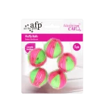 Modern Cat Fluffy Balls Set 5 Buc All for paws