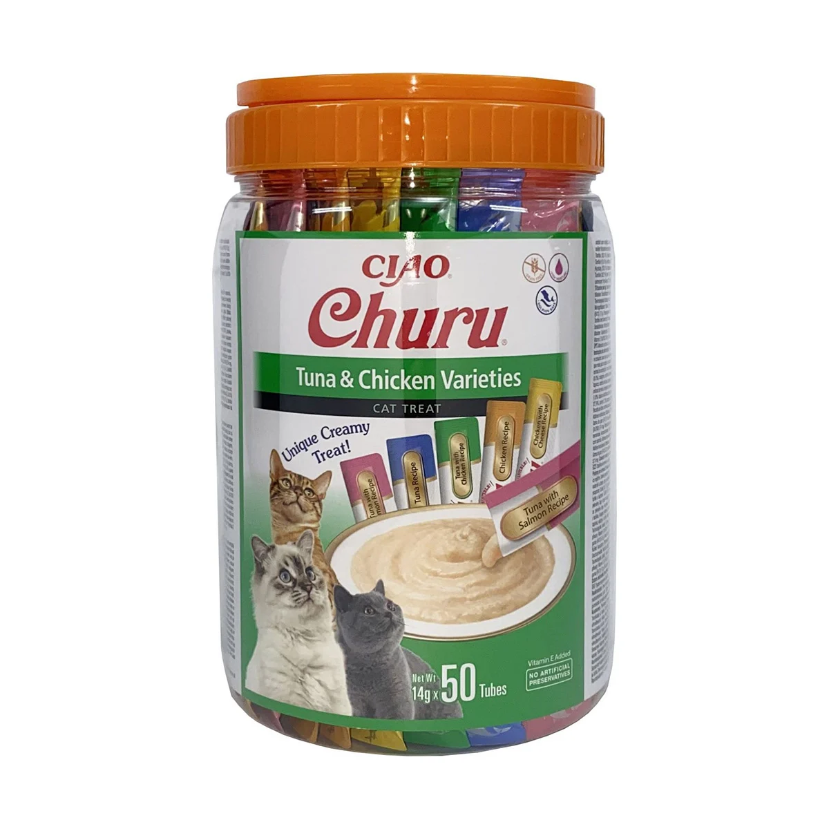 churu-cat-varieties-recompense-cremoase-cu-ton-si-pui-50-buc-398334 Churu Cat Varieties Recompense Cremoase cu Ton si Pui 50buc