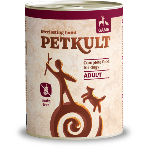 Hrana umeda pentru caini Petkult Adult cu vanat 800g